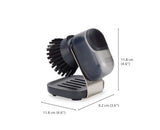 SinkTech Soap-Dispensing Palm Brush with Storage Stand - Joseph Joseph