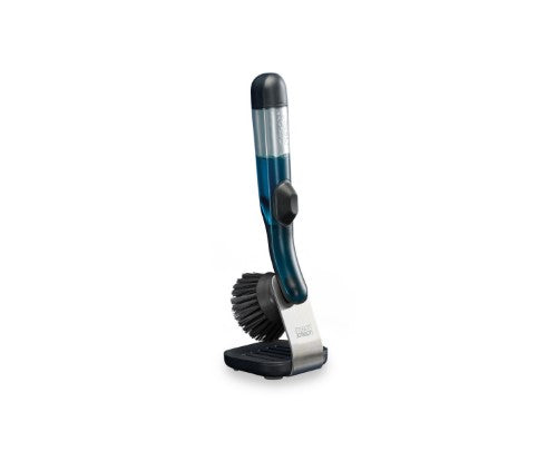 SinkTech Soap-Dispensing Dish Brush with Storage Stand - Joseph Joseph
