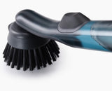 SinkTech Soap-Dispensing Dish Brush with Storage Stand - Joseph Joseph