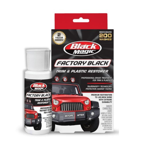 Factory Black Trim And Plastic Restorer Kit