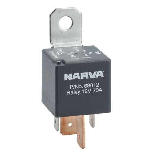 Narva - Relay 12v 4 Pin 70a Resistor (68012BL)