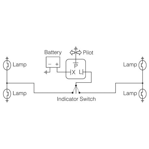 Narva - Flasher Elec 12v 3pin Led (68251BL)
