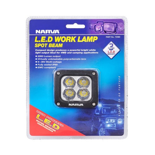 Narva - W/Lamp 9-36v 20w Led 2000 Lumens