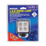 Narva - W/Lamp 9-32v Led 70mm Square 600lm