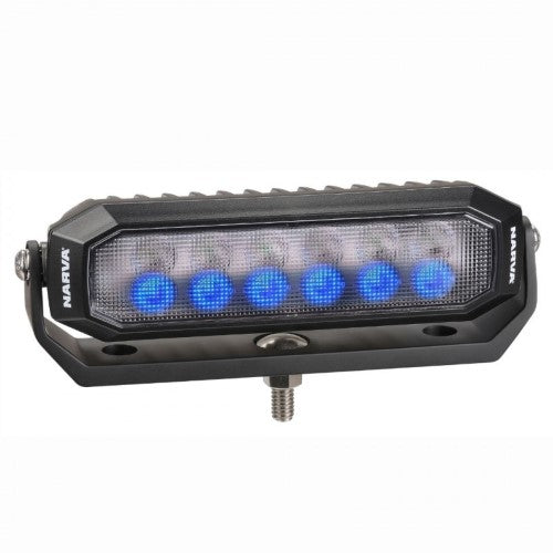 BLACK LED DECK LAMP BLUE/WHITE LIGHT OUTPUT