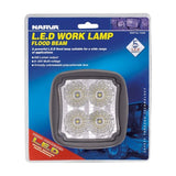 Narva - W/Lamp Led 9-64v Square 1200lm