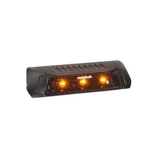 9-33V LED SCENE LAMP FLOOD BEAM DUAL COLOUR BLACK HOUSING