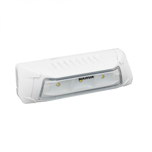 9-33V LED SCENE LAMP FLOOD BEAM WHITE HOUSING