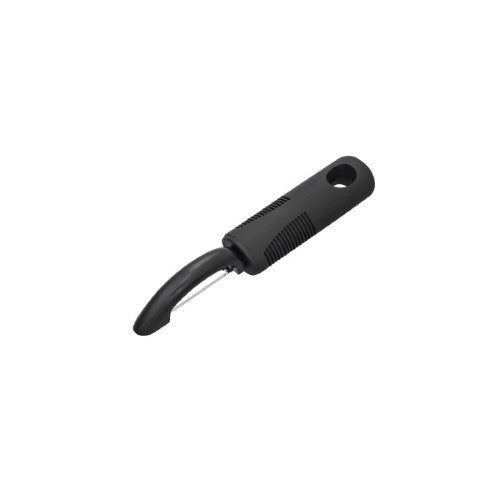Easy Grip Peeler Stainless Steel with Black Handle 180mm - Chef Inox