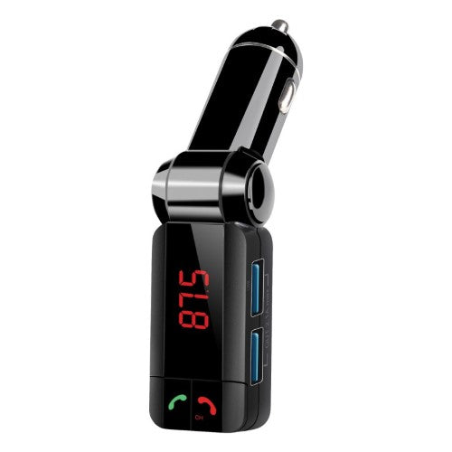 Bluetooth Fm Transmitter With Dual Usb