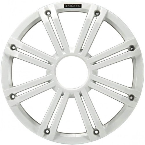 White Kmg10 10in (25cm) Grille For Km10 And Kmf10 Sub