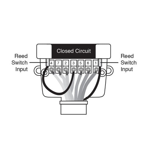 Narva - Socket 12pin Flat Closed Swith
