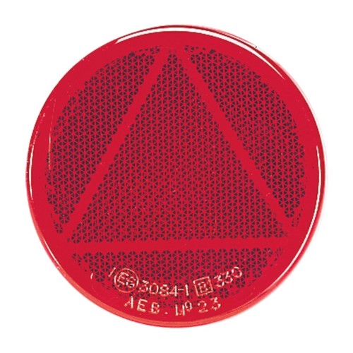 Retro Reflector With Self Adhesive (Red) (84007BL)