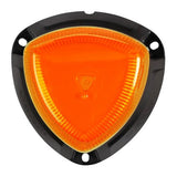 AEROTECH TALL AMBER LED STROBE FLANGE BASE