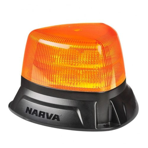 AEROTECH 100MM TALL AMBER LED STROBE FLANGE BASE