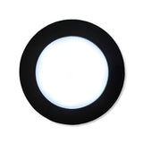 12V 75MM I/LAMP RED/WHITE BLACK HOUSING