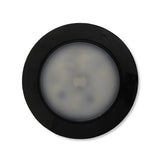 12V 75MM I/LAMP RED/WHITE BLACK HOUSING