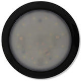 12V 130MM I/LAMP RED/WHITE BLACK HOUSING