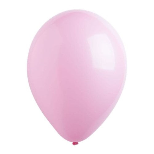 Latex Balloons 30cm Bulk Pack 200CT Fashion Baby Pink - Pack of 200