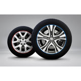 TYPE S - RED SELF ADHESIVE RIM ACCENT TRIM