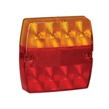 Led Slimline Rear Combo Lamp With Licence Plate Lamp 0.5m Cable (10 Pack)