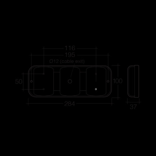 9-33 Volt Model 42 L.E.D Rear Stop / Tail Direction Indicator And Reverse Lamp