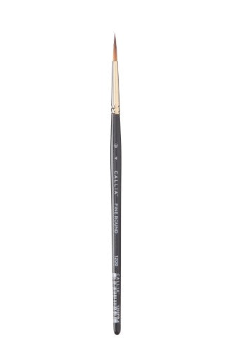 Willow Wolfe Callia Fine Round Synthetic Sable BrushFine Round 4