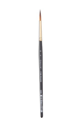 Willow Wolfe Callia Fine Round Synthetic Sable BrushFine Round 6