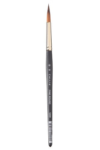 Willow Wolfe Callia Fine Round Synthetic Sable BrushFine Round 10