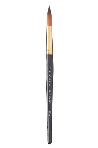 Willow Wolfe Callia Fine Round Synthetic Sable BrushFine Round 14