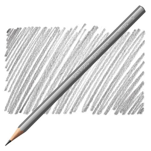 Caran d'Ache Grafwood Artist Graphite Pencils B  (Set of 3)
