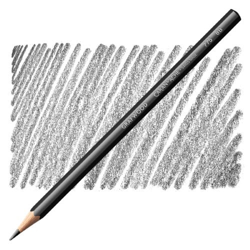 Caran d'Ache Grafwood Artist Graphite Pencils 8B  (Set of 3)
