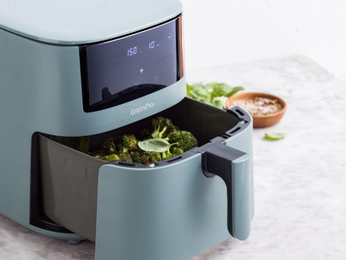 GreenPan Bistro Airfryer 1 basket 7.2L-  Smokey Blue - GreenPan