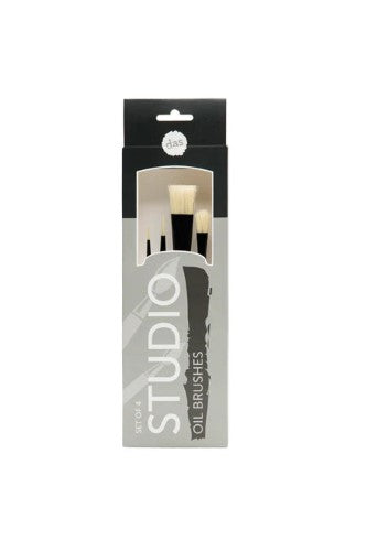 Das Studio Oil Brushes Set of 4