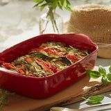 Medium Rectangular Oven Dish - Burgundy - Emile Henry