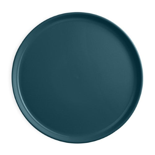Large Plate 25cm - Blue Flame/Ivory - Emile Henry  - Set of 4
