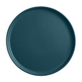 Large Plate 25cm - Blue Flame/Ivory - Emile Henry  - Set of 4