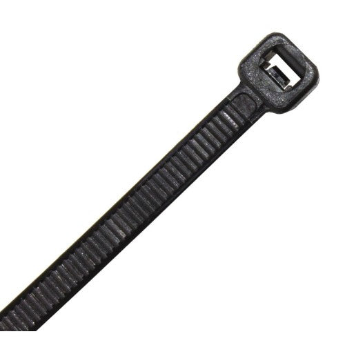 370MM X 4.8MM CABLE TIE BLACK - PACK OF 25
