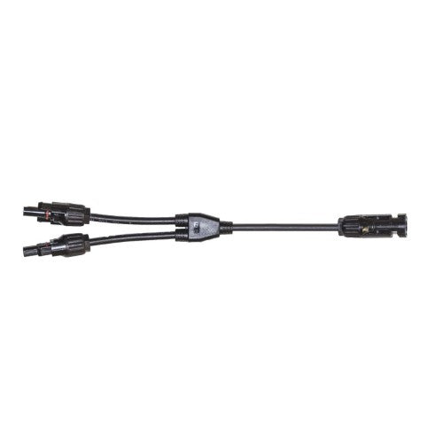 Y-LEAD - 2 PLUGS TO 1 SOCKET