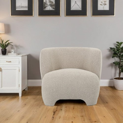 Elle Occassional Chair - Eggshell
