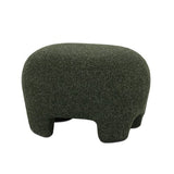 Elle Ottoman - Forest Green