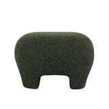 Elle Ottoman - Forest Green