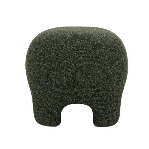 Elle Ottoman - Forest Green