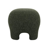 Elle Ottoman - Forest Green