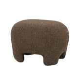 Elle Ottoman - Driftwood