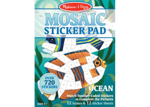 Melissa & Doug - Mosaic Sticker Pad - Ocean