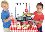 Melissa & Doug - Deluxe Wooden Cooktop Set