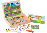Melissa & Doug - Wooden Magnetic Picture Game