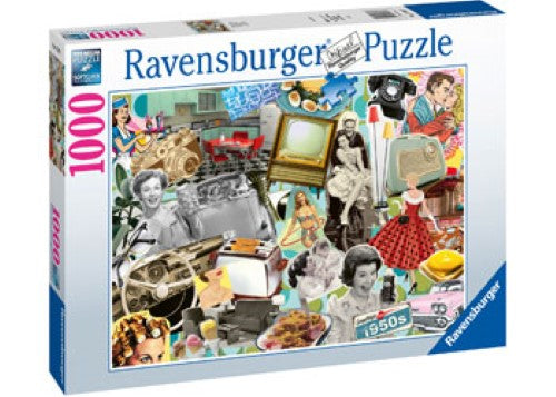 Puzzle - Ravensburger- The 50s 1000p