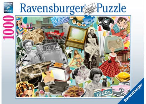 Puzzle - Ravensburger- The 50s 1000p